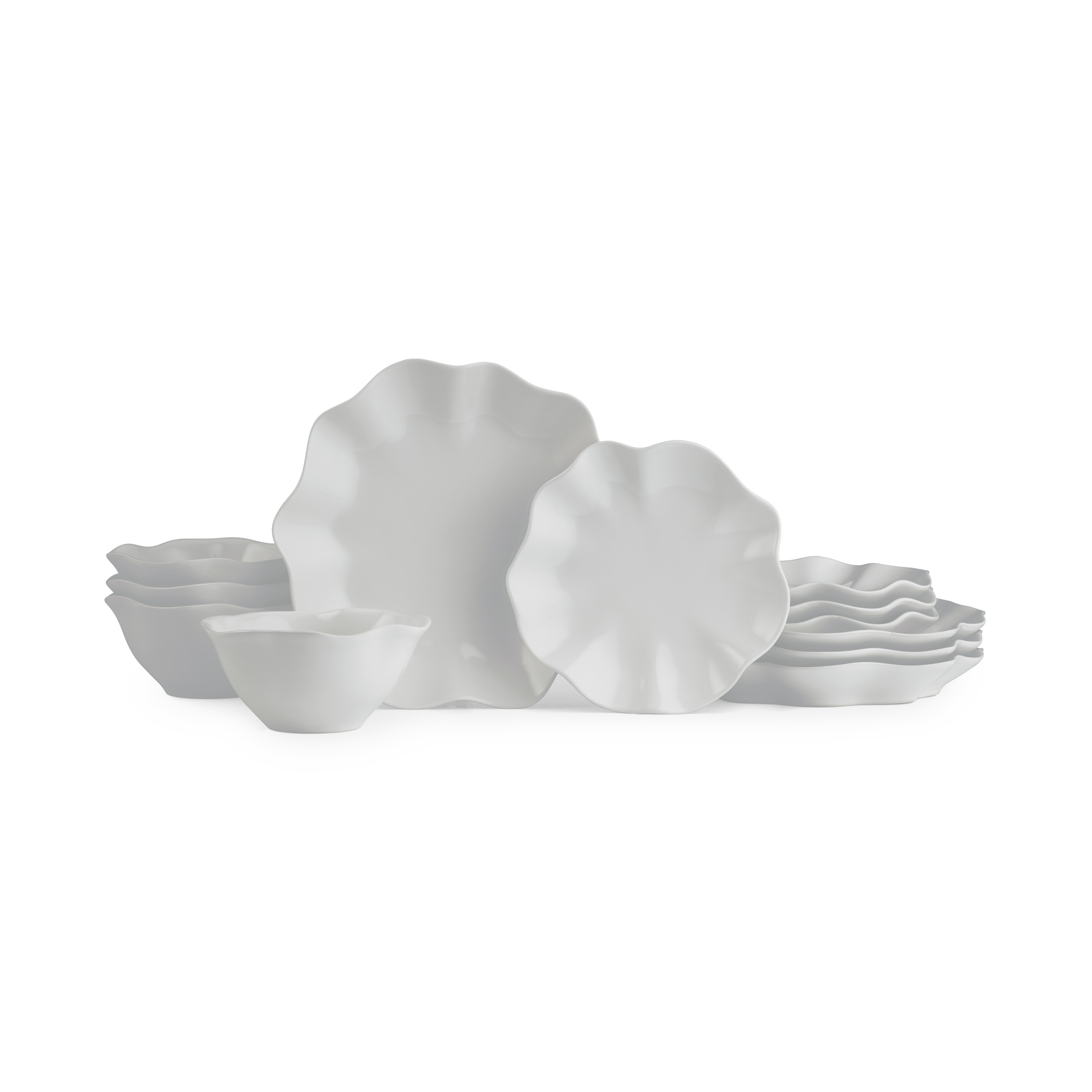 Sophie Conran Floret 12 Piece Set, Dove Grey image number null